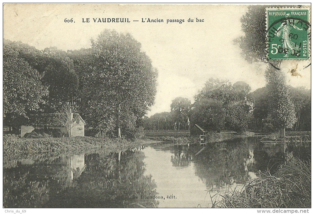 Le Vaudreuil L Ancien Passage Du Bac - Le Vaudreuil