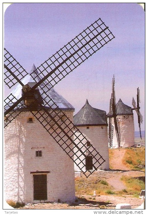 CALENDARIO DEL AÑO 2015 CON UNO MOLINO (CALENDRIER-CALENDAR) MILL-MOULIN - Small : 2001-...