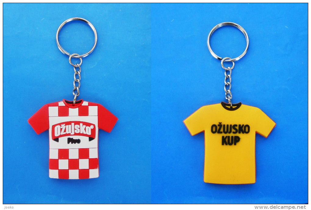 OZUJSKO BEER  - Croatian Keyring Bière Bier Cerveza Birra Keychain Key-ring Porte-clés Schlüsselring Anello Portachiavi - Key-rings