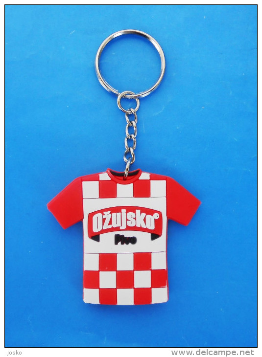 OZUJSKO BEER  - Croatian Keyring Bière Bier Cerveza Birra Keychain Key-ring Porte-clés Schlüsselring Anello Portachiavi - Key-rings