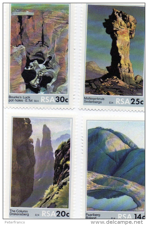 P - 1986 Sud Africa - Scenic Beauty - Neufs