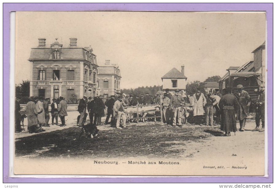 27 - Le NEUBOURG --  Marché Aux Moutons - Le Neubourg