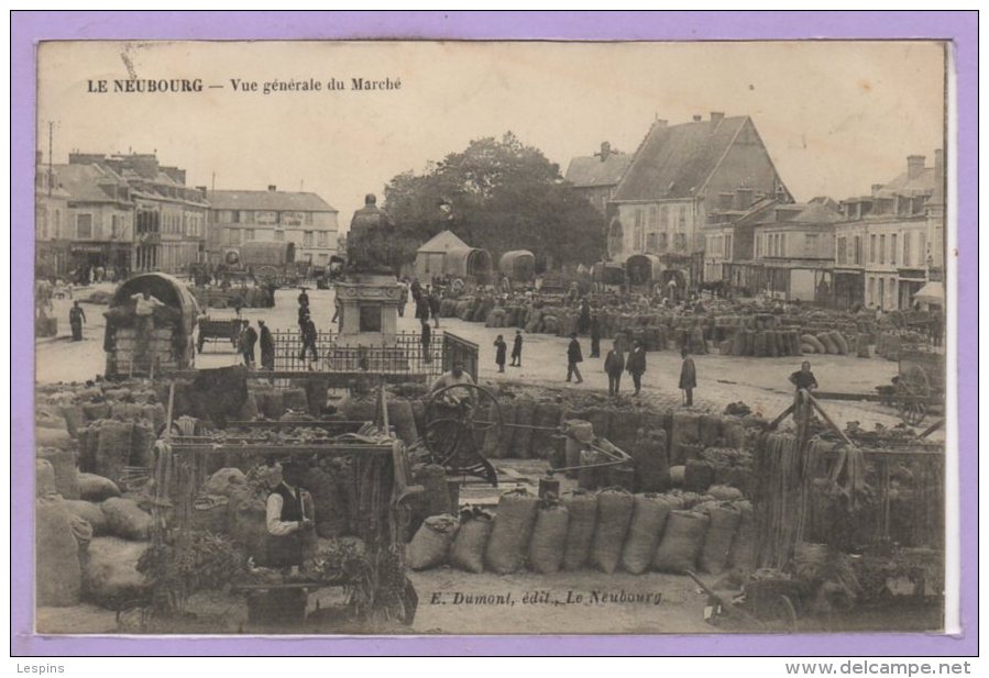 27 - Le NEUBOURG -- Vue Générale Du Marché - Le Neubourg