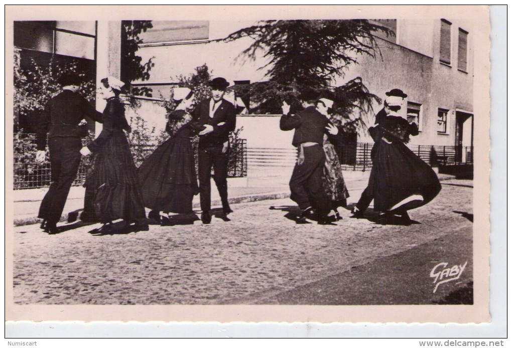 Folklore De Vendée.. Animée.. Les Danseurs Du Marais Vendéen.. Danse Maraîchine - Otros & Sin Clasificación