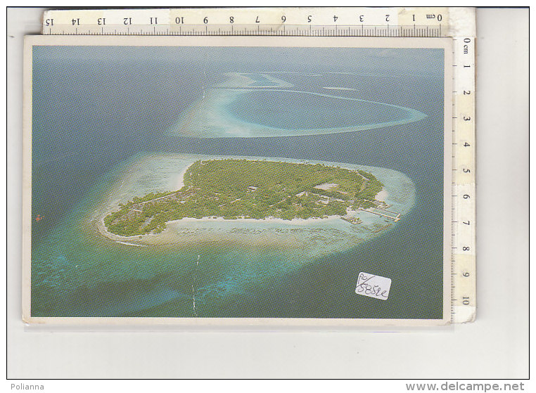 PO5852C# MALDIVE - RESORT ISLANDS  VG 1987 - Maldive