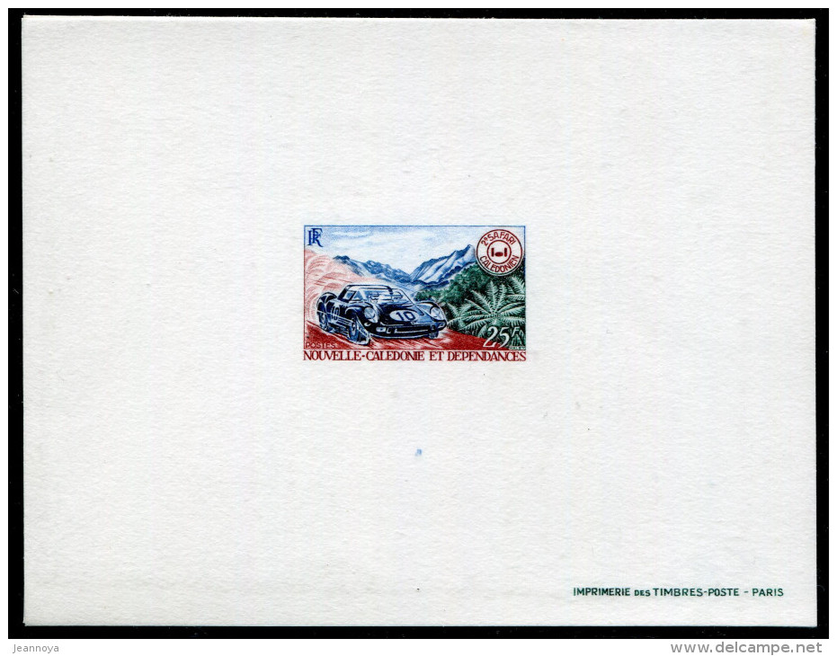 NOUVELLE CALÉDONIE - N° 355 ( 2éme SAFARI CALEDONIEN ), EPREUVE DE LUXE ** - SUP - Imperforates, Proofs & Errors