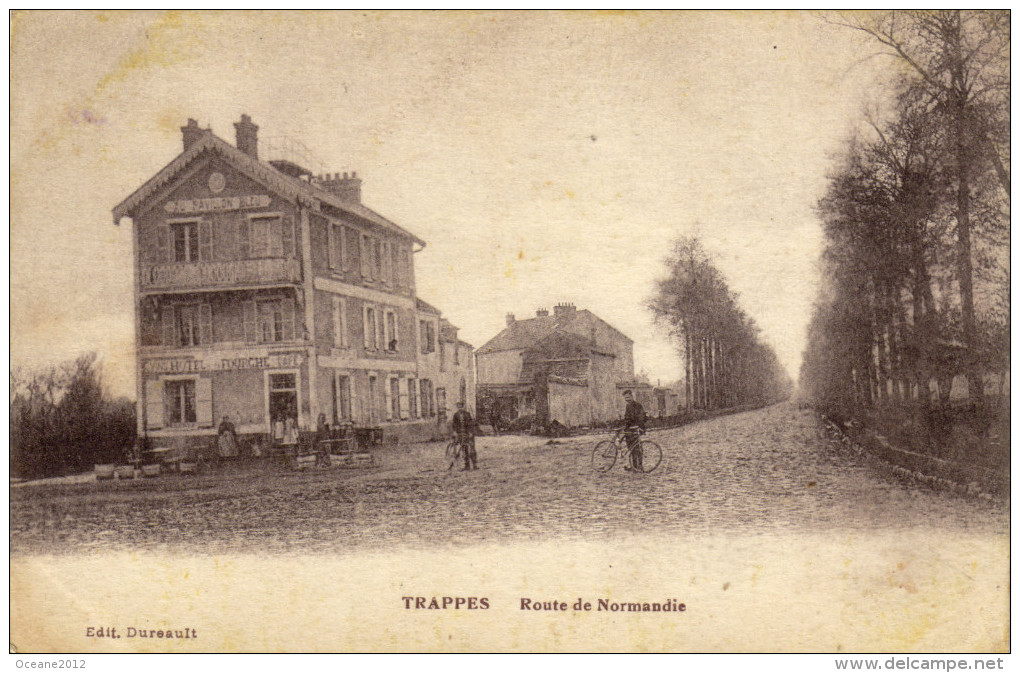 78 Trappes. Route De Normandie - Trappes