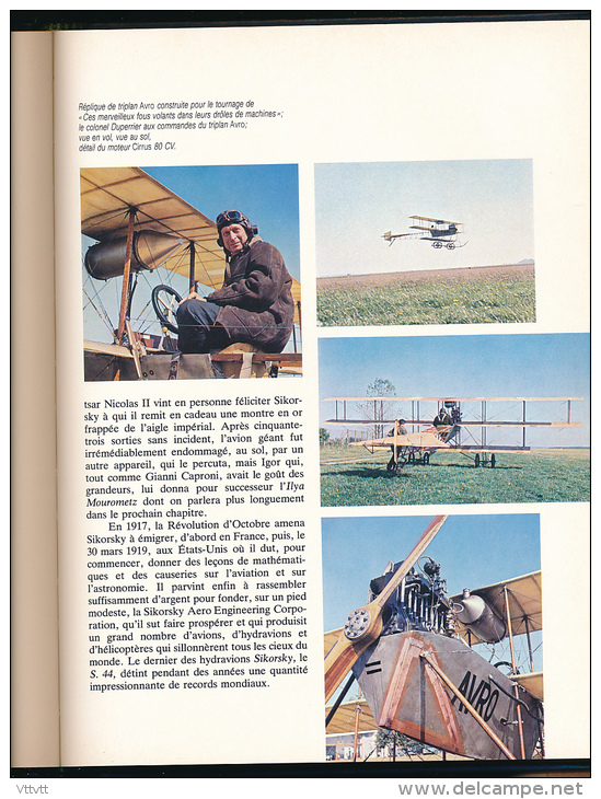 LE LIVRE DE L´AEROPLANE (1979) de Jac Remise, Edit. Flammarion, 191 pages, 300 illustrations et photos (21,5 cm sur 28)