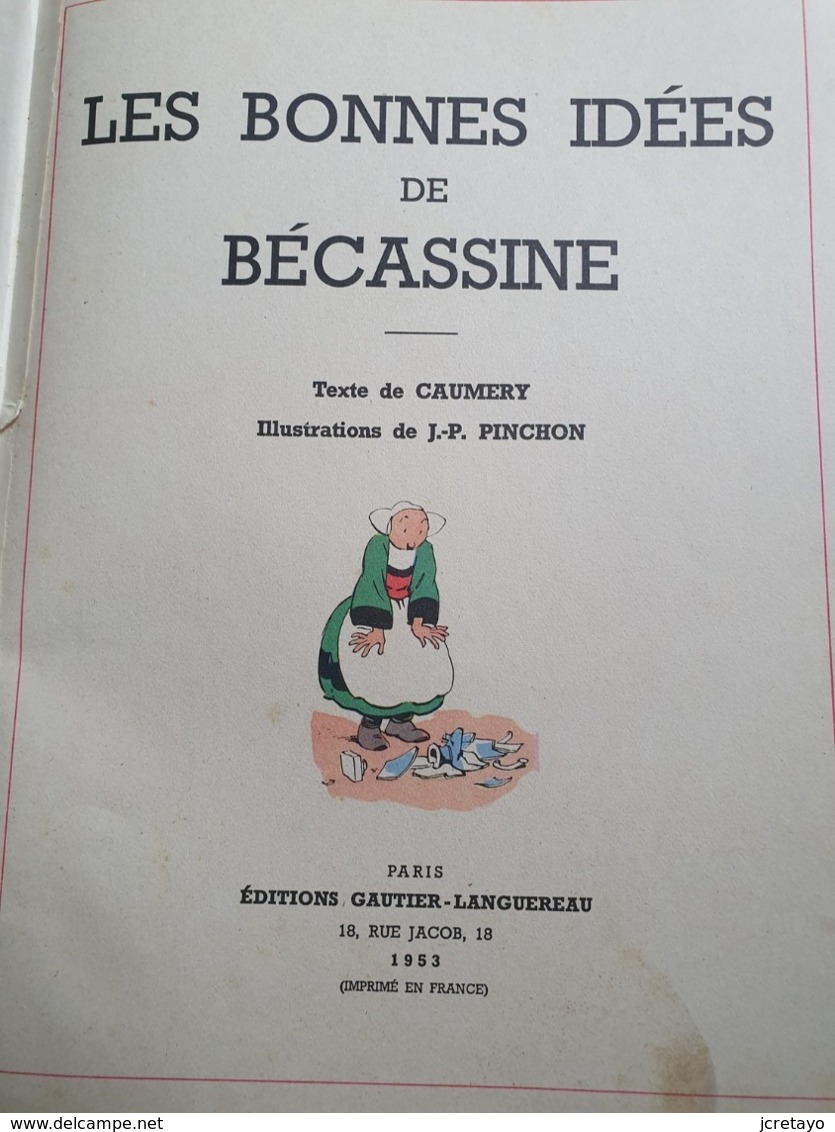 Les Bonnes Idées De Bécassine - Bécassine