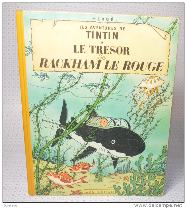 Le Trésor De Rackham Le Rouge - Tintin