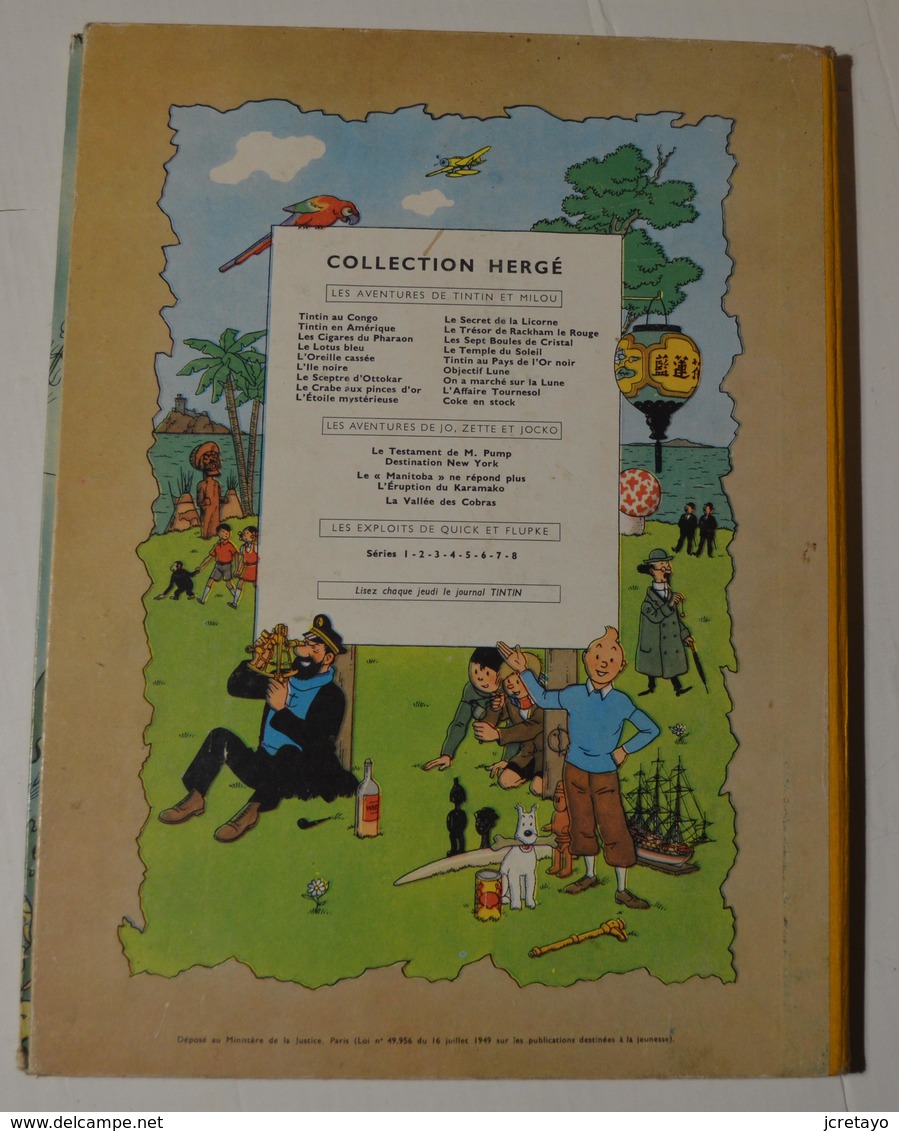 Le Trésor De Rackham Le Rouge - Tintin