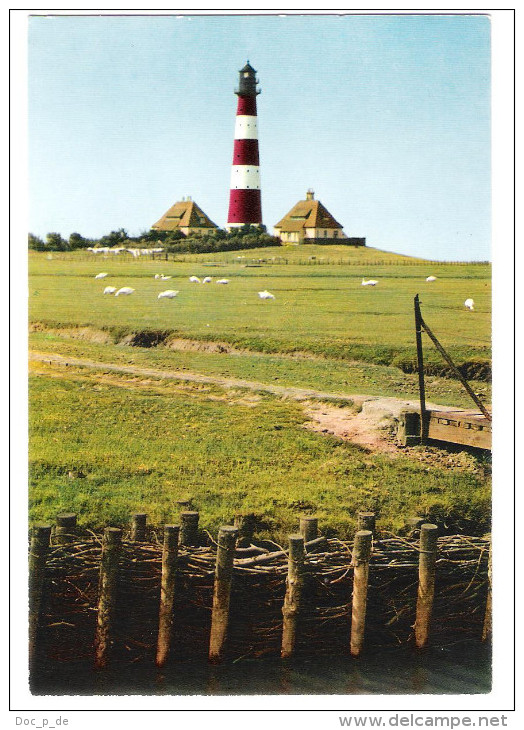 Deutschland - Eiderstedt - Westerhever Leuchtturm - Lighthouse - Nordfriesland