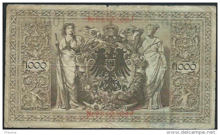 Billet Allemagne 21 AVRIL 1910 - 1000 Mark - 1000 Mark