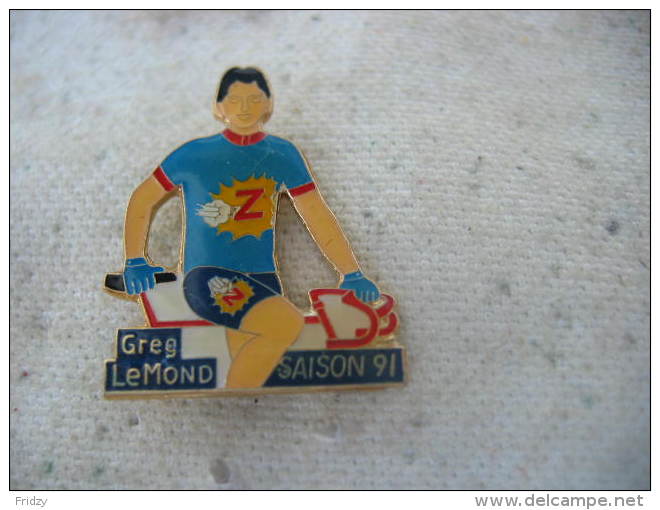 Pin´s Cyclisme, Vélo:  Greg LEMOND Saison 91 - Radsport