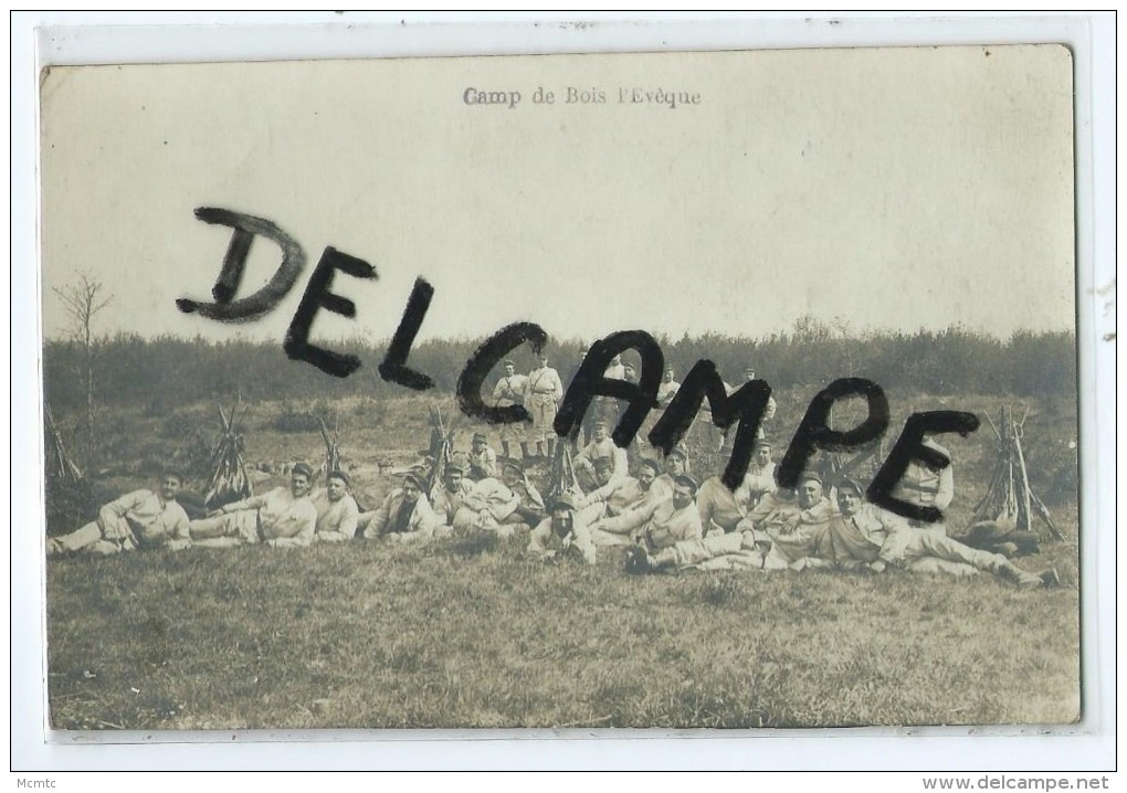 Carte Photo - Camp De Bois L´Evêque - Other & Unclassified