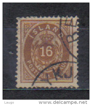 Island  Mi 9A Definitive  16 A  ,  Number 1876 FU - Used Stamps