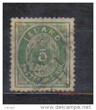 Island  Mi 13A Definitive  16 A  ,  Number 1882  FU - Used Stamps