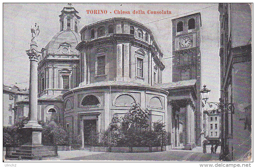 PC Torino - Chiesa Della Consolata - 1917 (6295) - Kerken