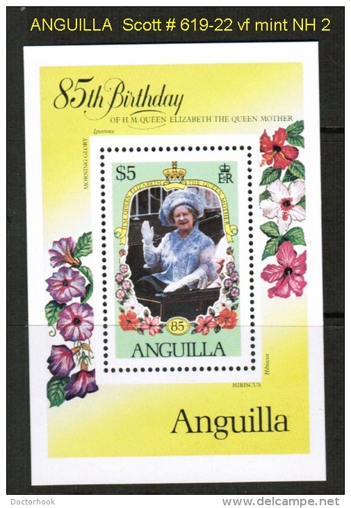 ANGUILLA   Scott  # 619-22**  VF MINT NH - Anguilla (1968-...)