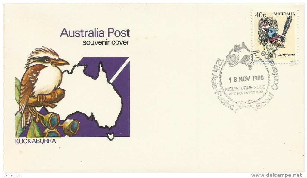 Australia 1980 12th Asia Pacific Scouts Conference Souvenir Cover - Brieven En Documenten