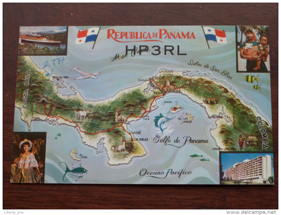 HP3RL R G Lewis Cerro Punta Republica De PANAMA Anno 1958 ( Zie Foto Voor Details ) !! - Radio Amateur