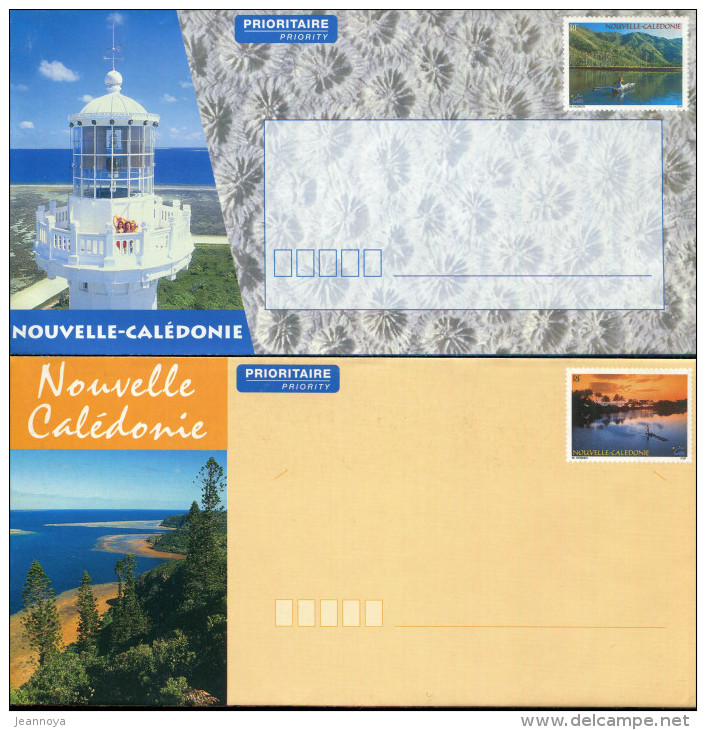 NOUVELLE CALÉDONIE - ENTIERS POSTAUX NEUFS - N° 59 E A 67 E - AVEC LEURS CARTES - LUXE - Enteros Postales