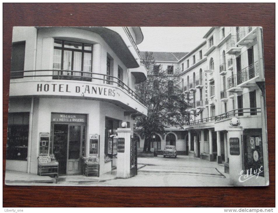 Hotel D'ANVERS Lourdes Tél 0.97 Anno 19?? ( Zie Foto Voor Details ) !! - Hotels & Restaurants