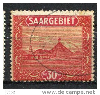 SARRE - Yv. N°  92  (o)  30c  Cote 0,8 Euro   BE - Gebraucht