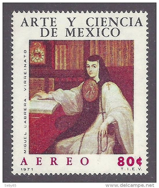 Mexico 1971 Art - Painting, Portraits MNH - Messico