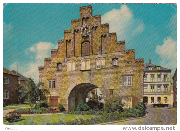 CPA FLENSBURG- THE NORTHERN GATE, CAR - Flensburg