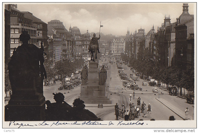 Tchéquie - Praha - Vaclavské Namesti - Place Venceslas - Tsjechië