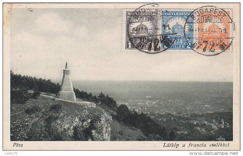 Hongrie - Pécs - Militaria - Monument Du Souvenir Français / 1912 - Hungary