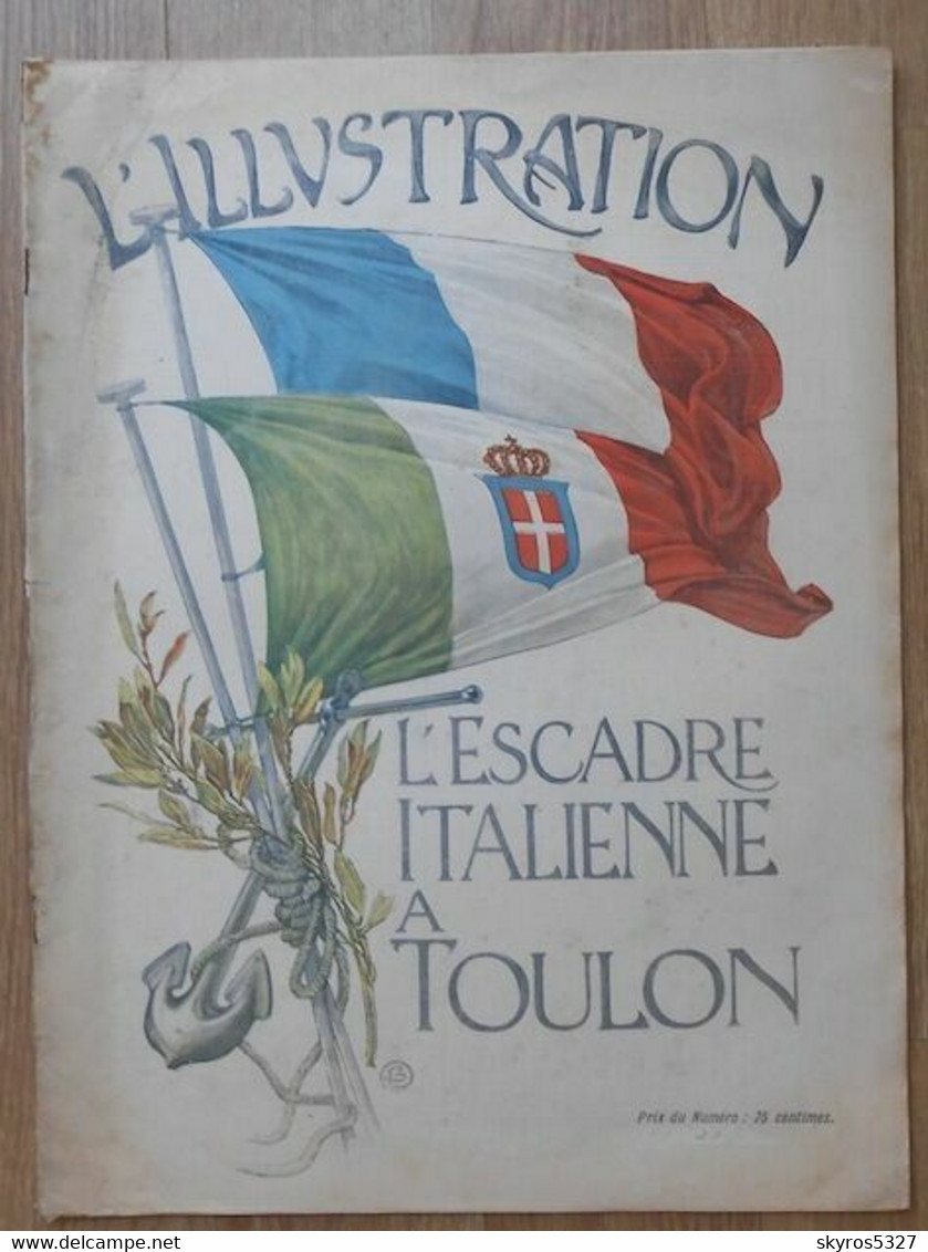 L'Escadre Italienne à Toulon - Bateau