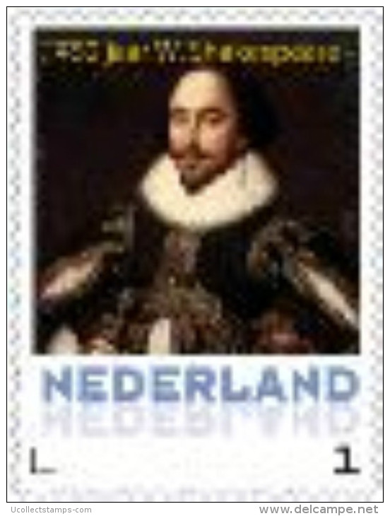 Nederland 2014             450jr William Shakespeare                    Postfris/mnh/sans Charniere - Neufs