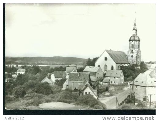 Dohna Kreis Pirna Dorfstraße Kirche Wohnhaus Sw 1985 A & R Adam - Pirna