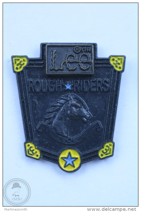 Lee Rough Riders Jeans Advertising - Pin Badge #PLS - Marcas Registradas