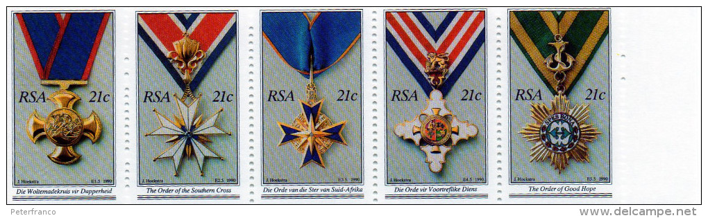 P - 1990 Sud Africa - The National Orders - Neufs