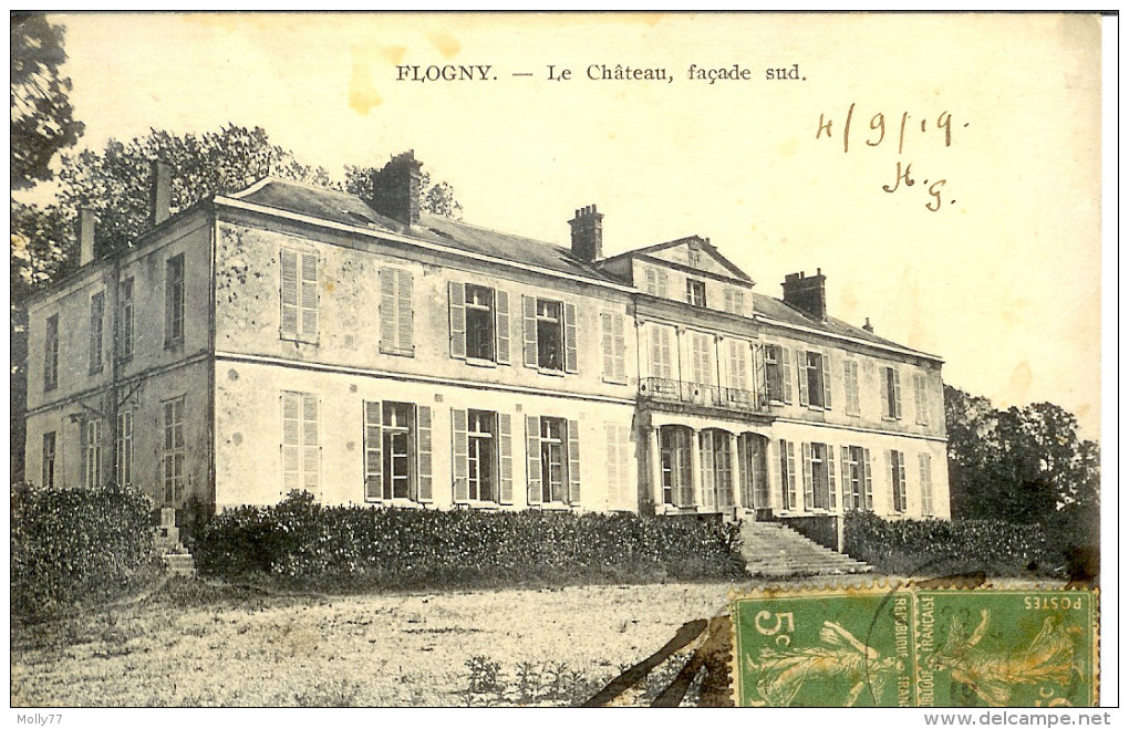 CPA 89 Flogny - Le Chateau, Façade Sud - Flogny La Chapelle