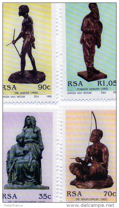 P - 1992 Sud Africa - Anton Van Wouw - Scultore - Ongebruikt