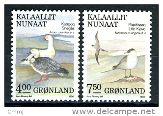 1987 - GROENLANDIA - GREENLAND - GRONLAND - Catg Mi. 199/200 - MNH - (P29032014....) - Marine Web-footed Birds
