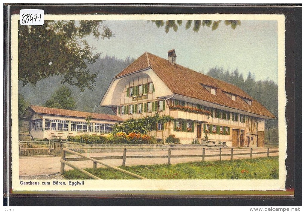 EGGIWIL - GASTHAUS ZUM BÄREN - TB - Eggiwil