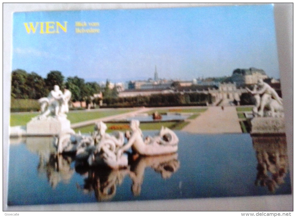 WIEN – VIENNA  - NLICK VOM BELVEDERE – R 206 – VIAGGIATA 1996 – (1402) - Belvedere