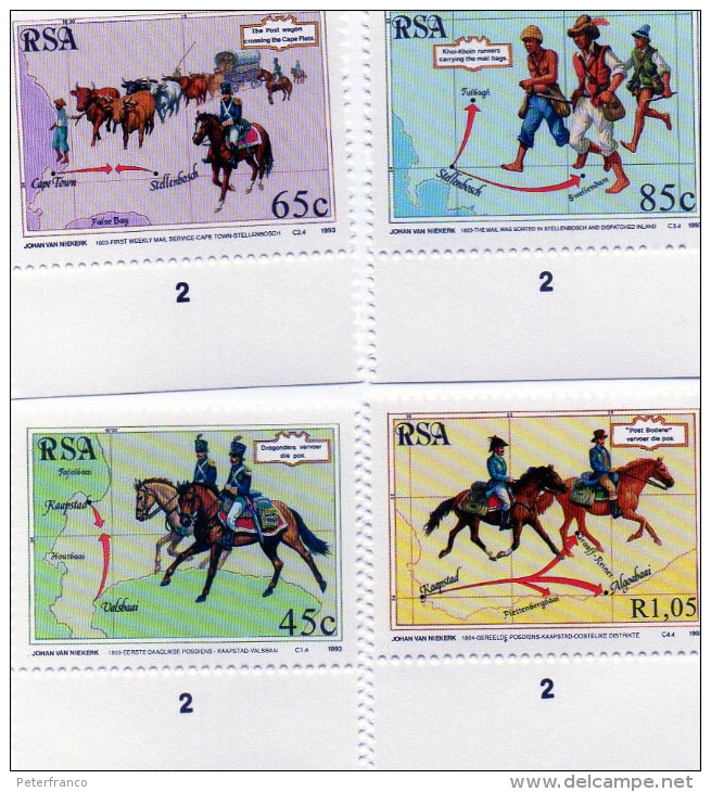 P - 1993 Sud Africa - National Stamp Day - Ongebruikt