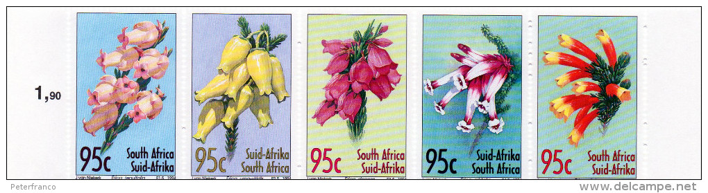 P - 1994 Sud Africa - Fiori - Ongebruikt