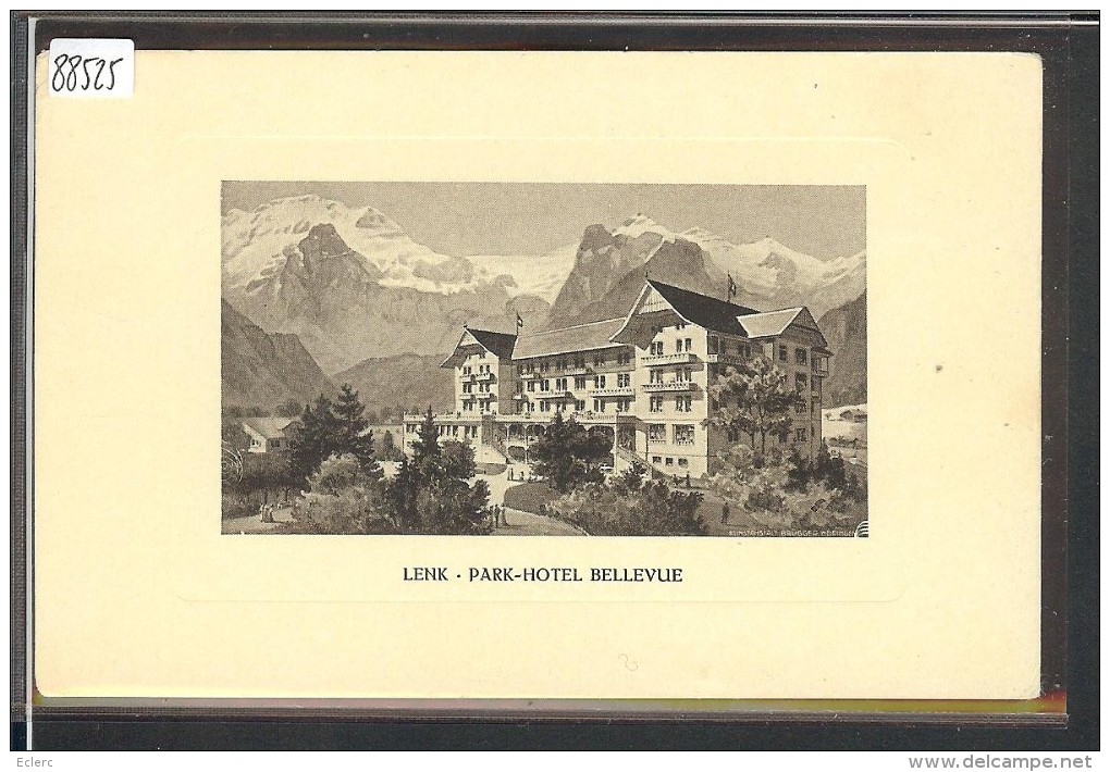 LENK - PARK HOTEL BELLEVUE - TB - Lenk Im Simmental