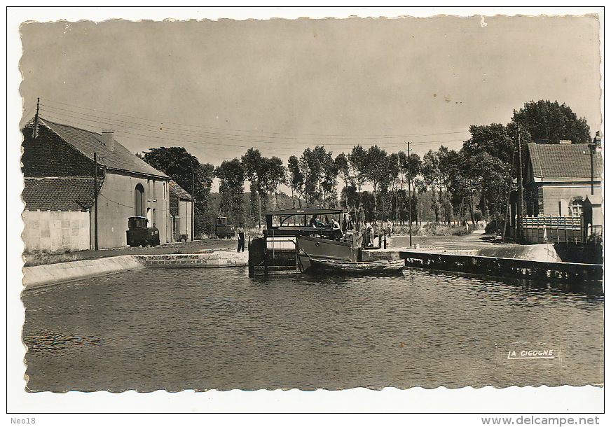 8 Fresnes L'Ecluse Vers Haveluy Nord 1952 Mariane De Gandon Peniche Train  Decauville - Sonstige & Ohne Zuordnung