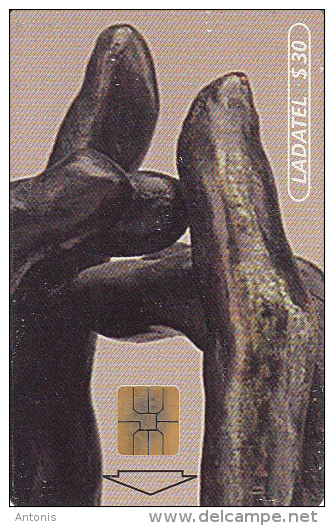 MEXICO - A.Rodin-Manos 1997/El Secreto(1/6), Chip SO3, 03/97, Used - Mexico