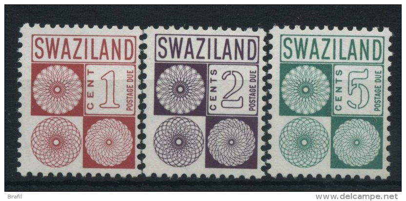 1971 Swaziland, Segnatasse , Serie Completa Nuova (**) - Swaziland (1968-...)