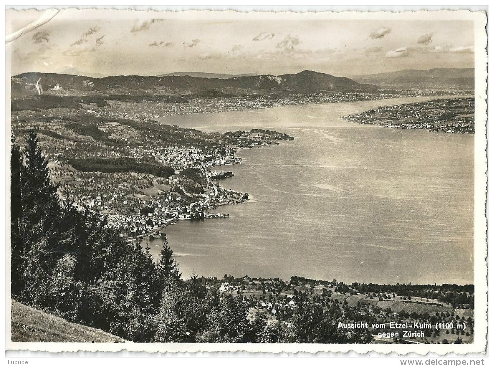 Feusisberg - Etzel Kulm, Blick Gegen Zürich         Ca. 1940 - Feusisberg