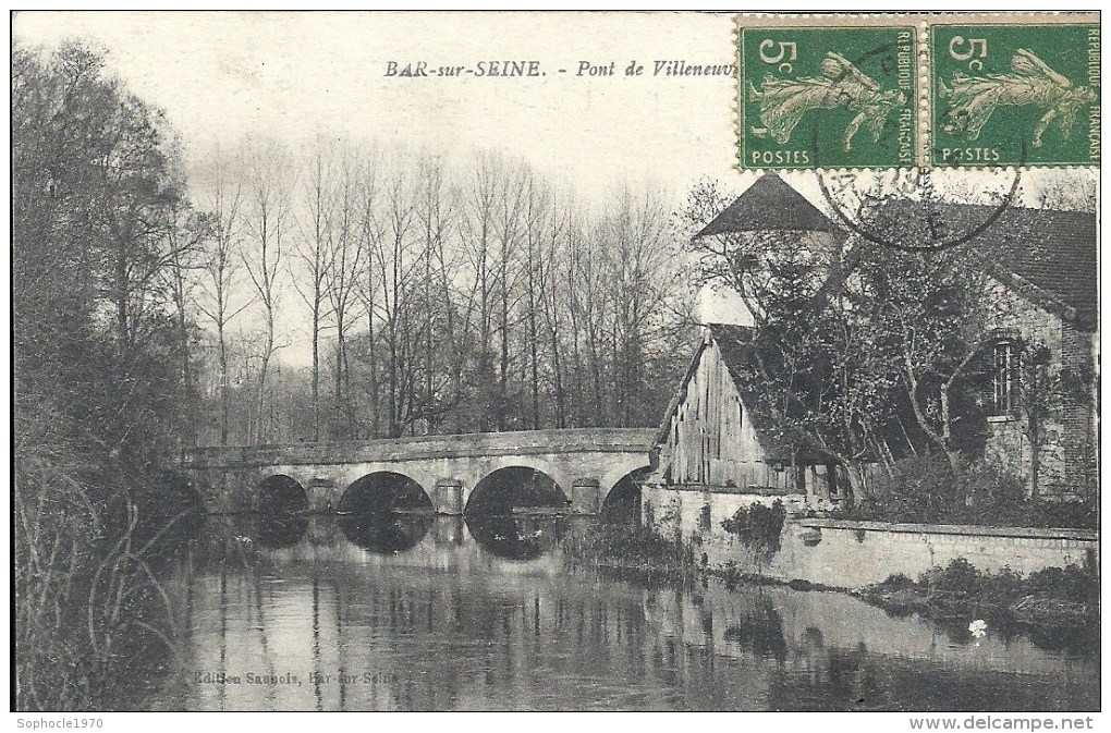 CHAMPAGNE ARDENNE - 10 - AUBE - BAR SUR SEINE - Pont De Villeneuve - Bar-sur-Seine